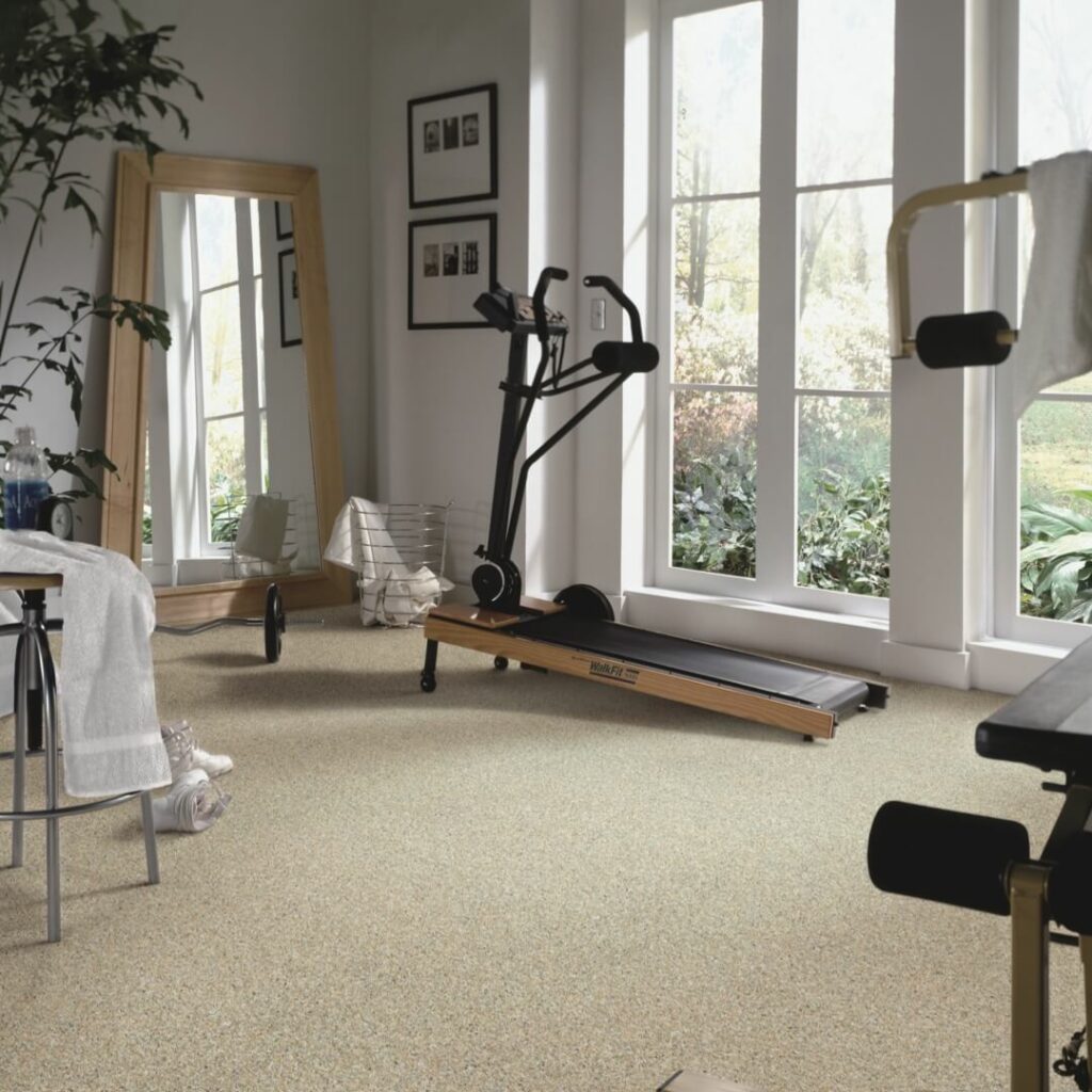 Home Gym Carpet Flooring | Hopkins Floor Co